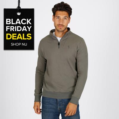 Heren Trui Rhenen | Grijsgroen