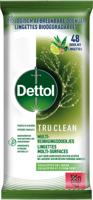Dettol reiningsdoekjes TruClean, eucalyptus en limoen, pak van 48 stuks