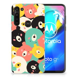 Motorola Moto G8 Power Telefoonhoesje met Naam Bears