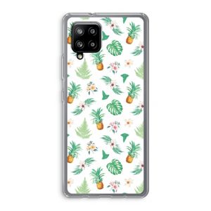 Ananas bladeren: Samsung Galaxy A42 5G Transparant Hoesje