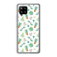 Ananas bladeren: Samsung Galaxy A42 5G Transparant Hoesje