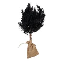 Countryfield kunsttak astilbe boeket led op batterij donkerbruin 37 cm | 12 stuks