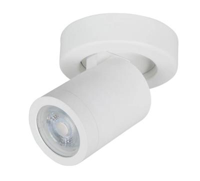 Highlight IP44 opbouwspotOliver 1-lichts mat wit - S7435.00