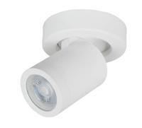 Highlight IP44 opbouwspotOliver 1-lichts mat wit - S7435.00