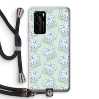 Octopussen: Huawei P40 Transparant Hoesje met koord