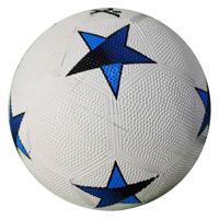 SportX voetbal rubber blue star 360-380gr