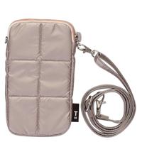 Tinne + Mia Luce Puffy Phone Pouch Greige
