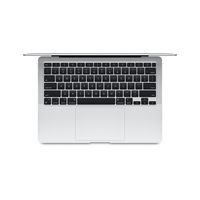 Apple MacBook Air Apple M M1 Laptop 33,8 cm (13.3") 8 GB 256 GB SSD Wi-Fi 6 (802.11ax) macOS Big Sur Zilver - thumbnail