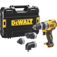 DEWALT DCD703NT-XJ 12V XR Multi-Head Boormachine schroeftol Incl. T STAK-Box + 4x gereedschapshouders, Accu en oplader niet inbegrepen - thumbnail