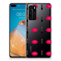 Huawei P40 TPU bumper Lipstick Kiss