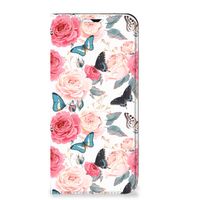 Samsung Galaxy A23 Smart Cover Butterfly Roses - thumbnail