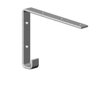 Ophangbeugel Wit 15cm