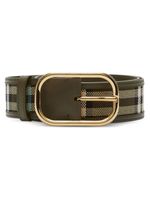 Burberry ceinture à motif Vintage Check - Vert