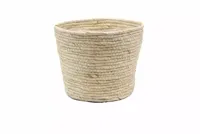 Rotan Husk plantenmand 22x18cm