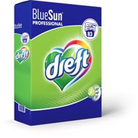 Dreft BlueSun Professional waspoeder, doos van 5,4 kg, 83 wasbeurten