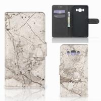 Samsung Galaxy J7 2016 | Bookcase | Marmer Beige