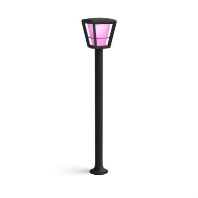 Hue Econic sokkellamp wit en gekleurd licht hoog - Philips