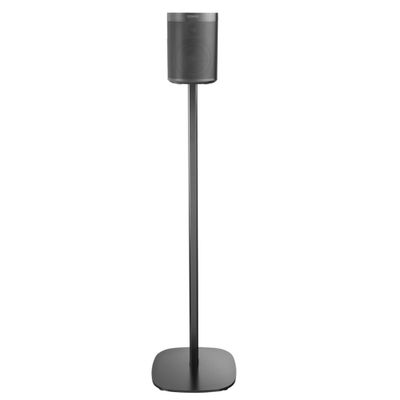 CavusCSSOB Vloerstandaard draaibaar voor Sonos ONE & PLAY 1 zwart Audio vloerstandaard Zwart