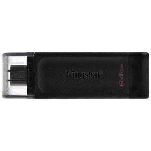 Kingston DataTraveler 70 USB-stick Retail 64 GB Zwart DT70/64GB USB-C