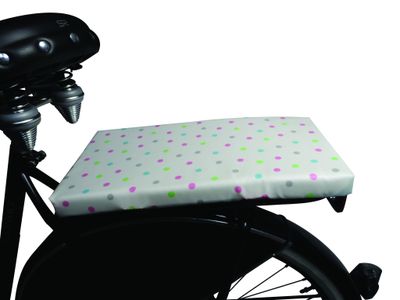 Fietskussen Sweet Dotty Pinky
