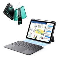 iPad Air 11" (M4, 2026) Flex Tastaturhülle (abnehmbar) & Schutzbundle- DE Layout -Dark Gray