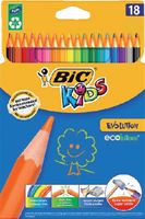 Kleurpotloden Bic Kids evolution ecolutions ass blister ÃƒÆ' 18st - thumbnail