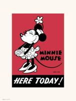 Kunstdruk Disney Minnie 90 II 30x40cm