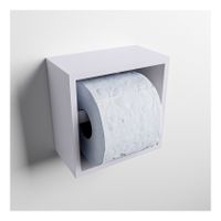 Mondiaz EASY Toiletrolhouder solid surface in- en opbouw 16x16 cm kleur Cale