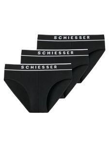 Schiesser - 95-5 - Rio Slip - 3 pack - zwart, Maat:S