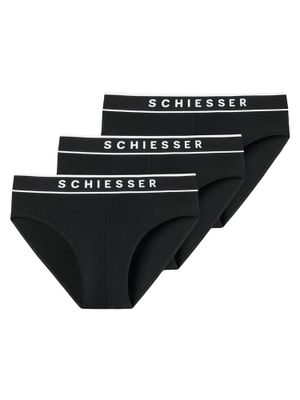 Schiesser - 95-5 - Rio Slip - 3 pack - zwart, Maat:S