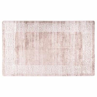 VidaXL Vloerkleed wasbaar anti-slip 150x230 cm beige