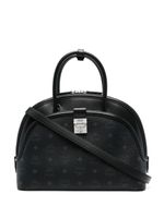 MCM grand sac cabas Tracy à design incurvé - Noir