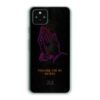 Praying For My Haters: Google Pixel 5a 5G Transparant Hoesje
