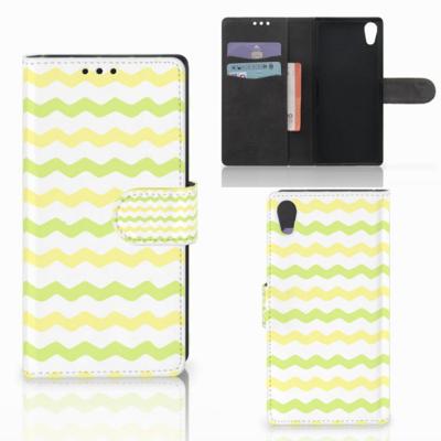 Sony Xperia XA1 | Telefoon Hoesje | Waves Yellow
