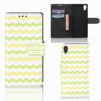 Sony Xperia XA1 | Telefoon Hoesje | Waves Yellow