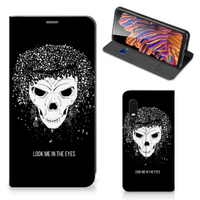 Mobiel BookCase Samsung Xcover Pro Skull Hair