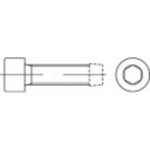 TOOLCRAFT 141295 Tapbouten M4 12 mm Binnenzeskant (inbus) DIN 7500 Staal Galvanisch verzinkt 2000 stuk(s)