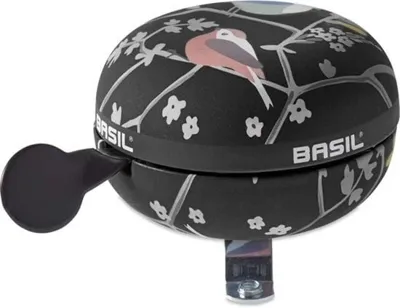 Basil Wanderlust Big Bell fietsbel 80 milimeter - Charcoal