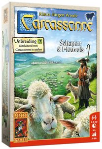 999 Games Carcassonne schapen en heuvels