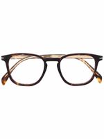 Eyewear by David Beckham lunettes de vue à monture ronde - Marron - thumbnail