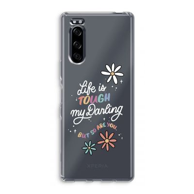 Tough Life: Sony Xperia 5 Transparant Hoesje