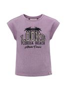 LOOXS 10sixteen Meisjes t-shirt - Lila