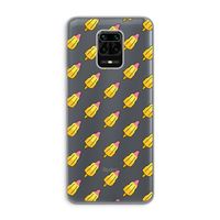 Waterijsjes: Xiaomi Redmi Note 9 Pro Transparant Hoesje