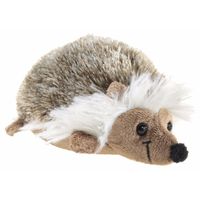 Pluche egel knuffel liggend 12 cm - thumbnail