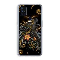 Huilende Wolf: OnePlus Nord N10 5G Transparant Hoesje