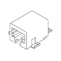 Molex Cat 3 Mod Jack/Plug 441440005 Bus Zwart 1 stuk(s) - thumbnail