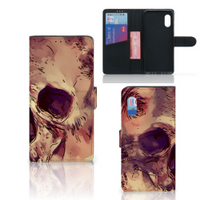 Telefoonhoesje met Naam Samsung Xcover Pro Skullhead