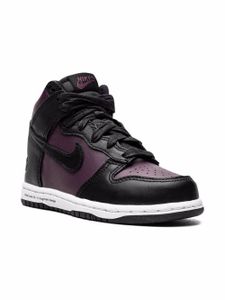 Nike Kids baskets montantes Dunk - Noir