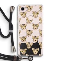 Tijger: Pixel 3 Transparant Hoesje met koord