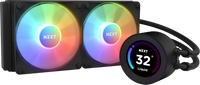 NZXT Kraken Elite 240 RGB Processor Alles-in-één vloeistofkoeler 12 cm Zwart 1 stuk(s) - thumbnail